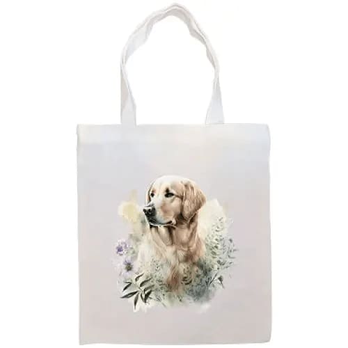 Golden Retriever Canvas Tote Bag - Tote Bag