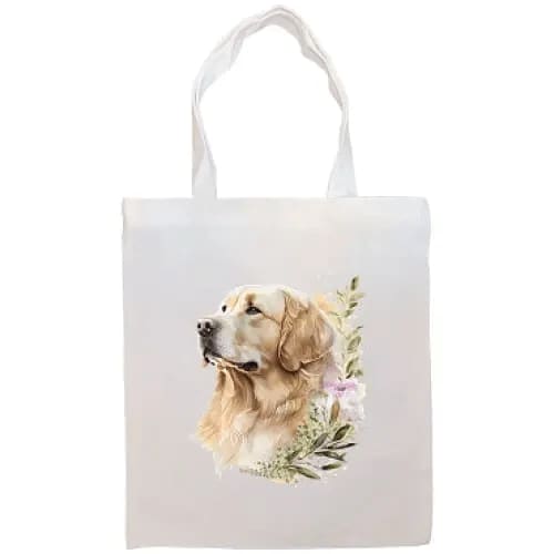 Golden Retriever Canvas Tote Bag - Tote Bag