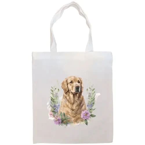 Golden Retriever Canvas Tote Bag - Tote Bag