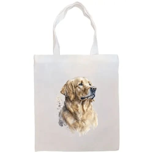 Golden Retriever Canvas Tote Bag - Tote Bag