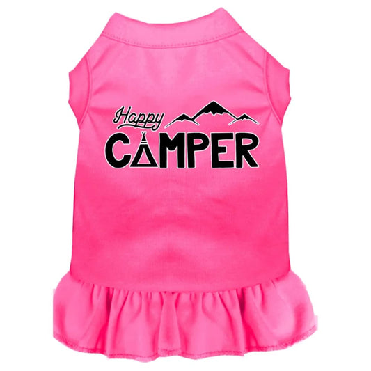 Happy Camper Dog Dress - Pet Dress