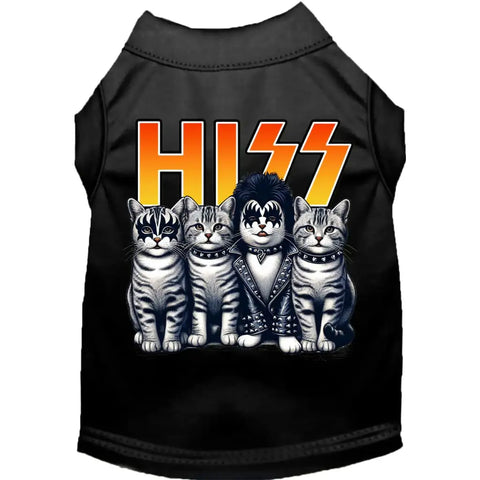 Hiss Kitties Pet Shirt - Screen Print Shirts