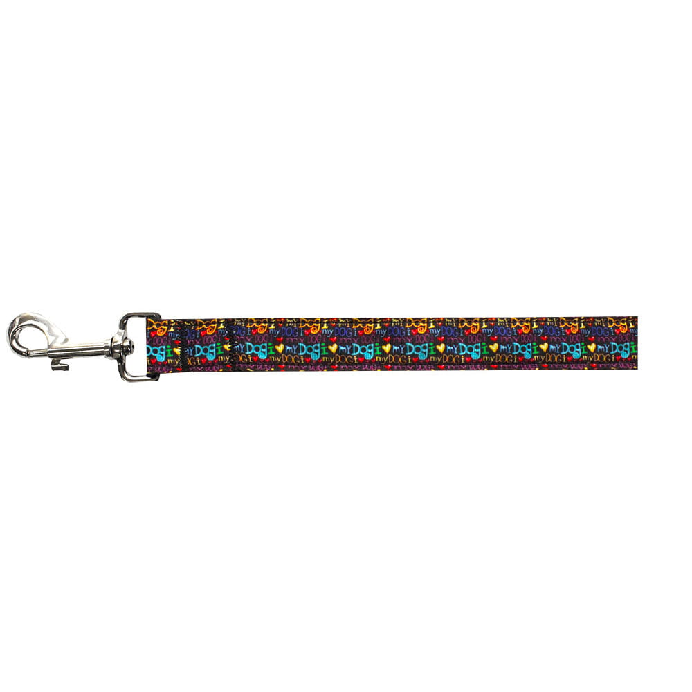 I Love My Dog Nylon Dog Collars & Leashes - Dog Collars