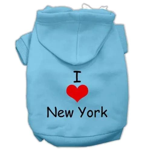 I Love New York Pet Hoodies - Pet Hoodies