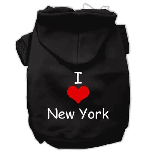 I Love New York Pet Hoodies - Pet Hoodies