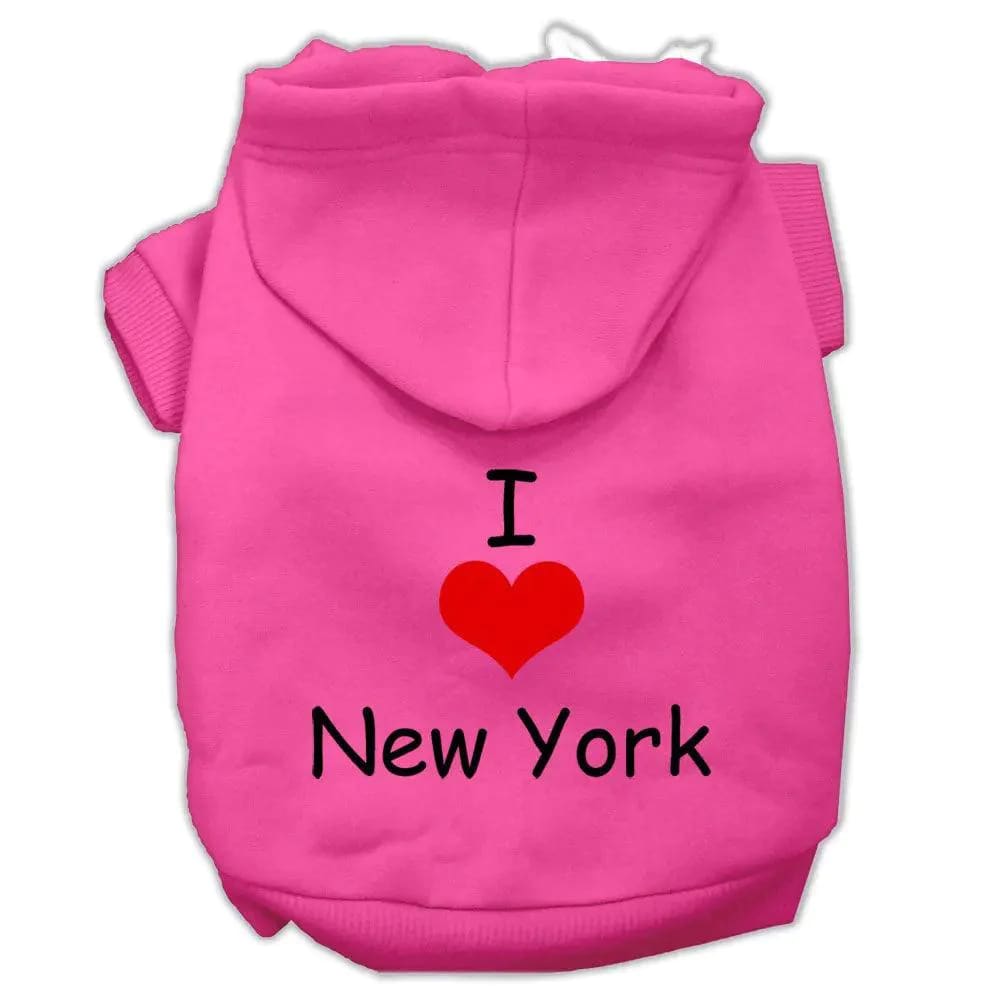 I Love New York Pet Hoodies - Pet Hoodies
