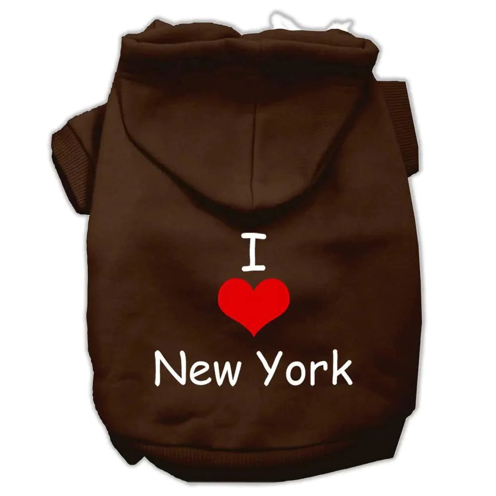 I Love New York Pet Hoodies - Pet Hoodies