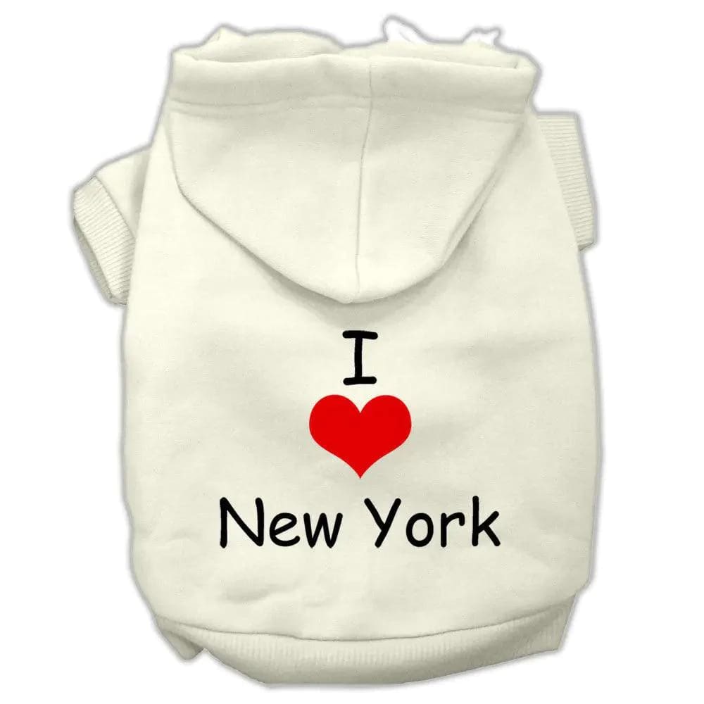 I Love New York Pet Hoodies - Pet Hoodies