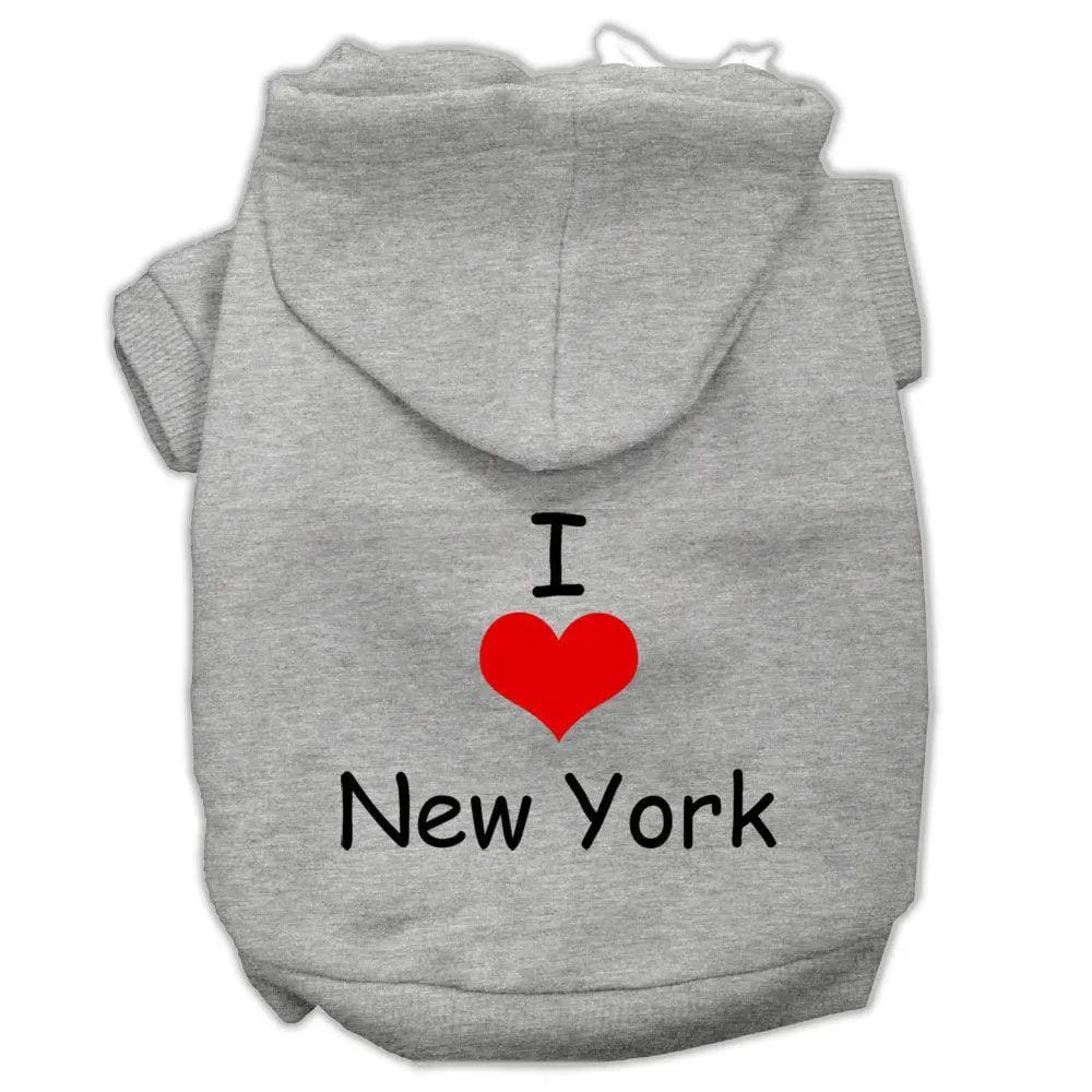 I Love New York Pet Hoodies - Pet Hoodies