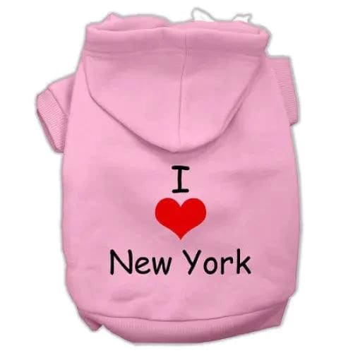 I Love New York Pet Hoodies - Pet Hoodies