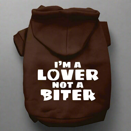 I’m A Lover Not A Biter ed Dog Pet Hoodies - Pet Hoodies