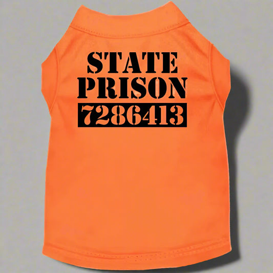 Inmate Pet Shirt - Pet Shirt