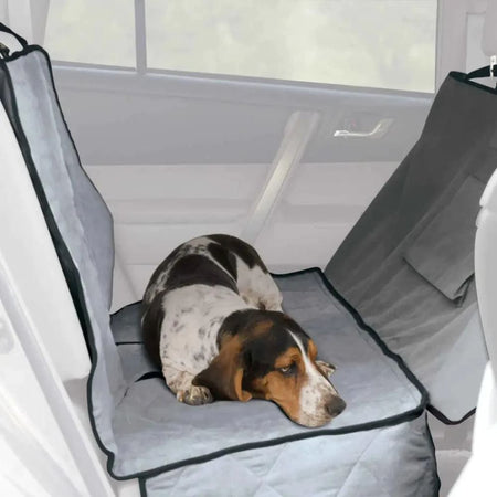 K&H Pet Products Car Seat Saver Deluxe Extra Long Gray 57’’