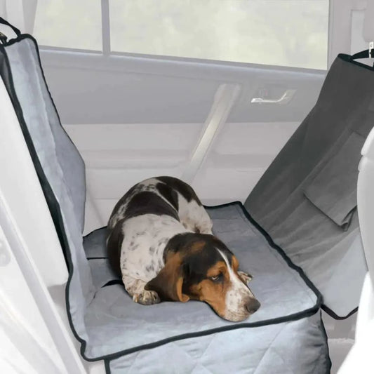K&H Pet Products Car Seat Saver Deluxe Extra Long Gray 57’’