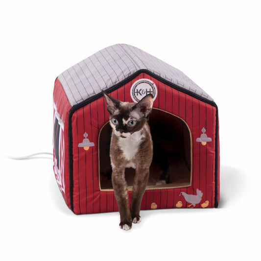 K&H Pet Products Heated Indoor Pet House - Heated Indoor