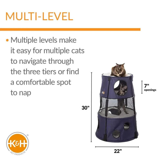 K&H Pet Products Kitty Tower - Cat Tower