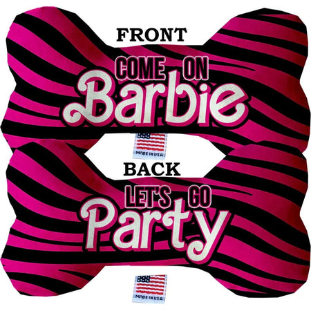 Let’s Go Party - Plush Double-Sided Dog Toy - Plush Dog Toy