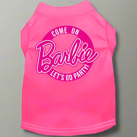 Let’s Go Party Dog Shirt - Pet Shirt