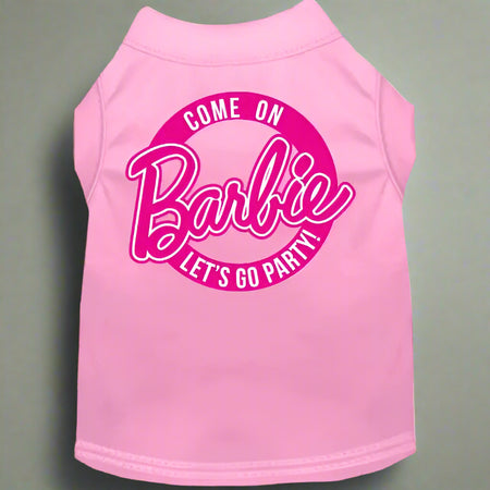 Let’s Go Party Dog Shirt - Pet Shirt