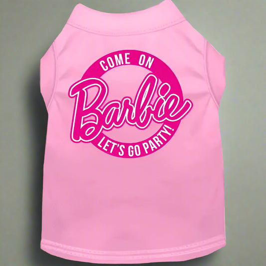 Let’s Go Party Dog Shirt - Pet Shirt