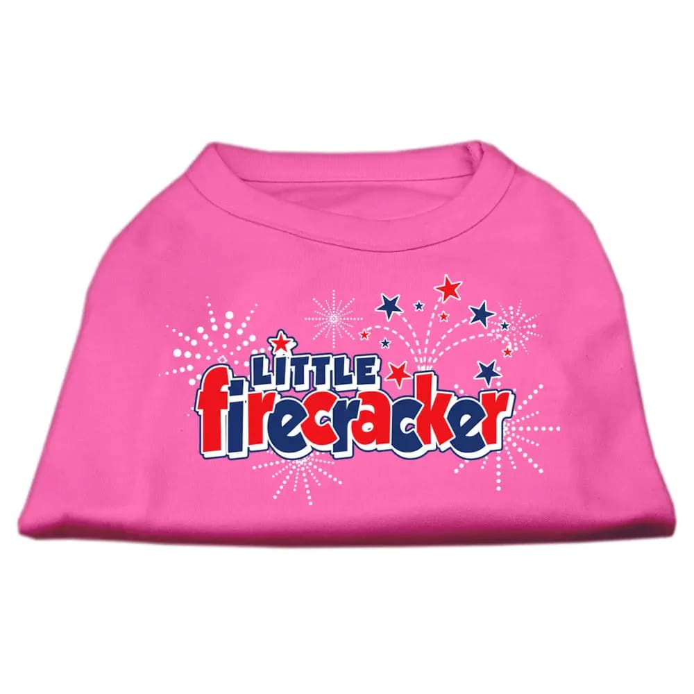 Little Firecracker Dog Shirt - Pet Shirt