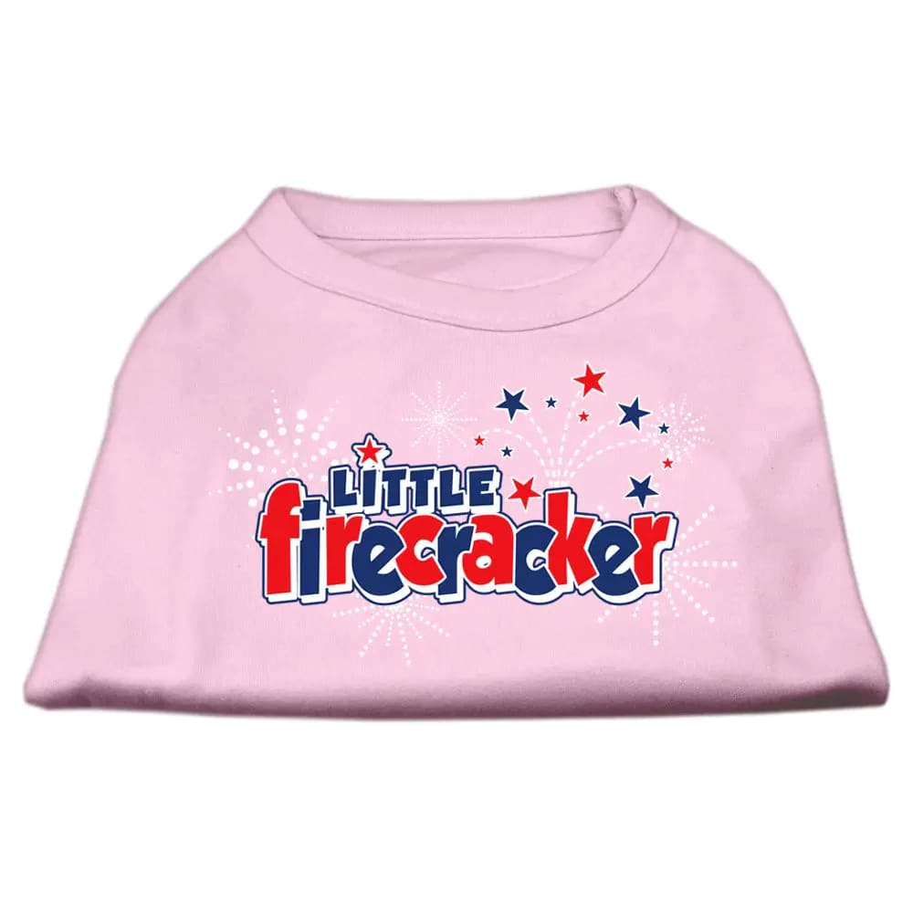 Little Firecracker Dog Shirt - Pet Shirt