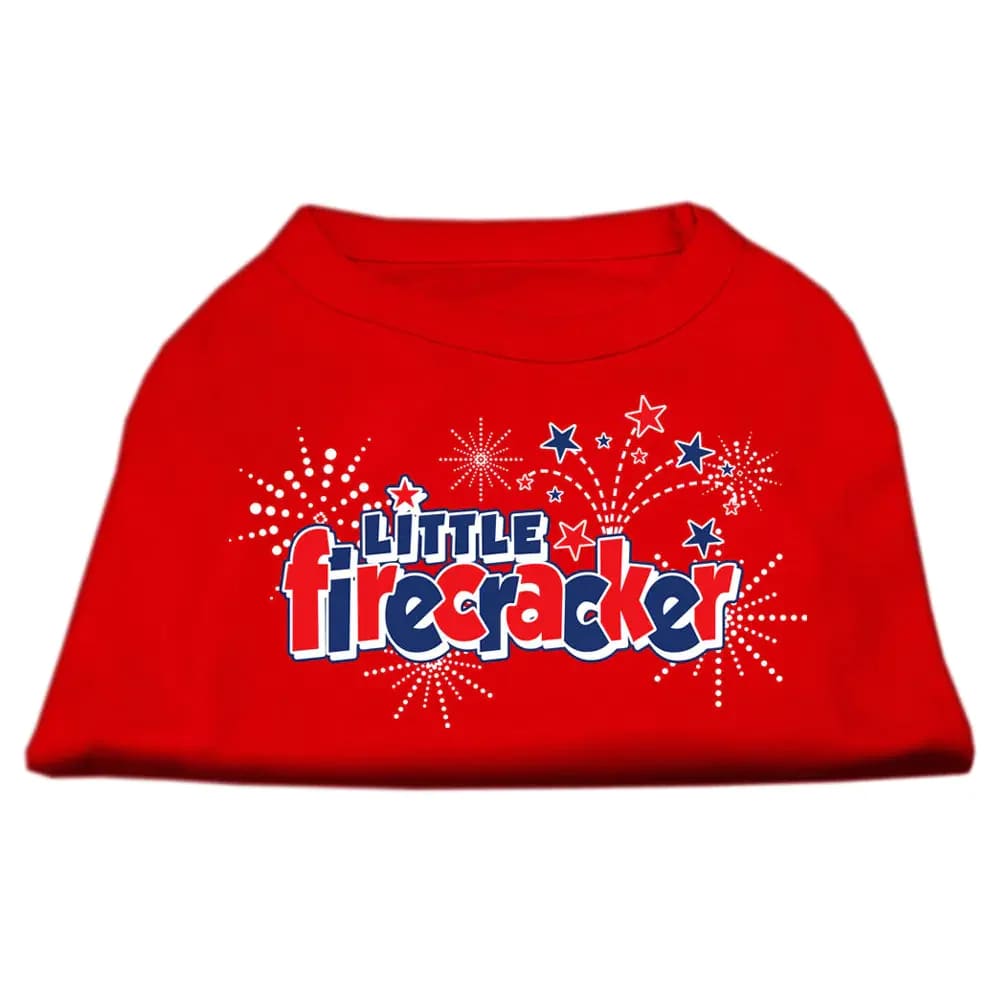 Little Firecracker Dog Shirt - Pet Shirt