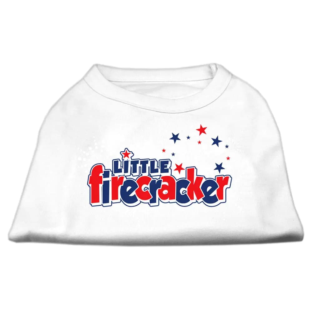 Little Firecracker Dog Shirt - Pet Shirt
