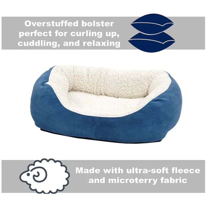 MidWest Quiet Time Boutique Cuddle Bed for Dogs - Cuddle Bed