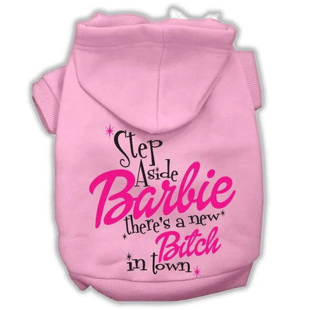 New B*tch In Town Screenprint Dog Hoodie - Pet Hoodies