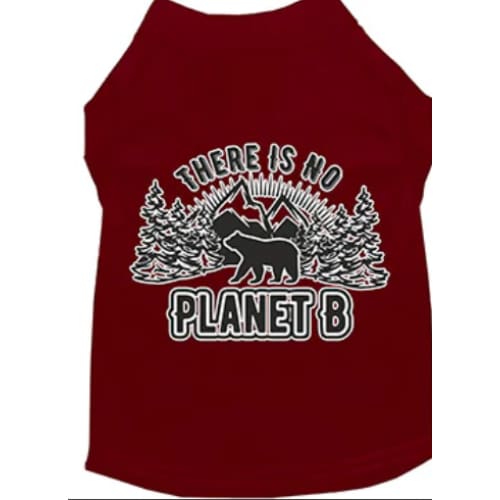 No Planet B Screen Print Pet Shirt - Screen Print Shirts