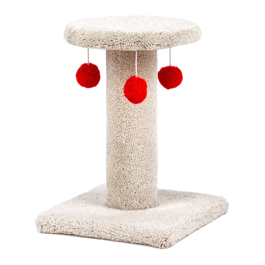 North American Spinning Cat Post with Toys - Scratching Post