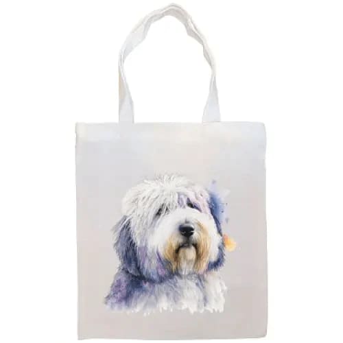 Old English Sheepdog Canvas Tote Bag - Tote Bag
