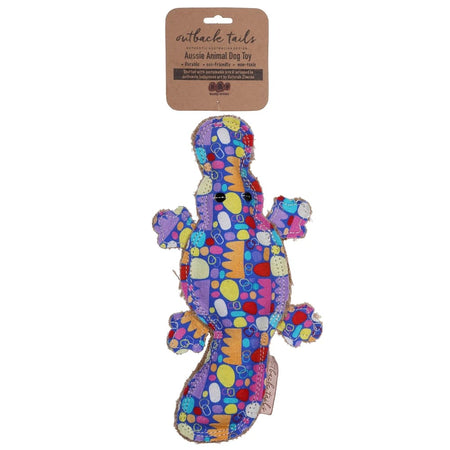Outback Tails Keturah Zimran Dog Toy Percy Platypus - Dog