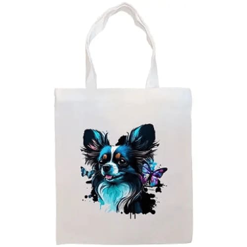 Papillon Canvas Tote Bag - Tote Bag