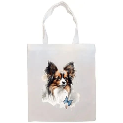 Papillon Canvas Tote Bag - Tote Bag