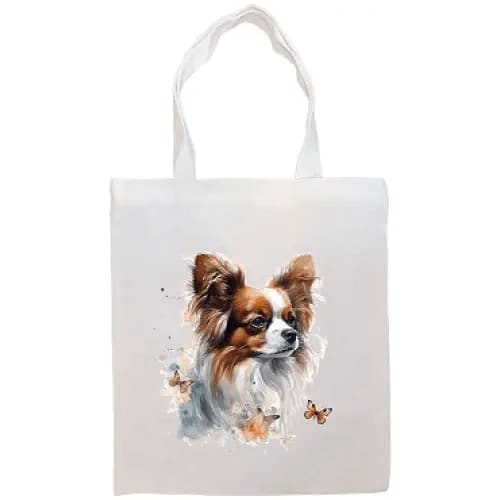 Papillon Canvas Tote Bag - Tote Bag