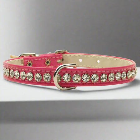 Patent Jewel Beverly Dog Collar - Dog Collars - Patent
