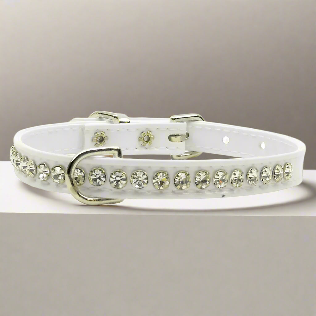 Patent Jewel Beverly Dog Collar - Dog Collars - Patent