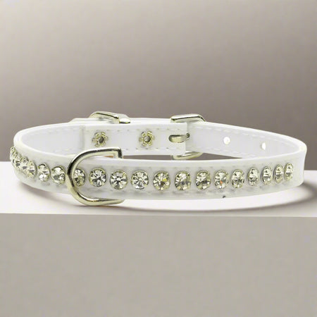 Patent Jewel Beverly Dog Collar - Dog Collars - Patent