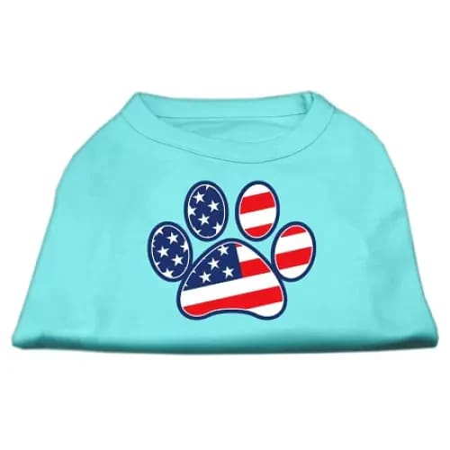 Patriotic Paw Dog Shirt - Pet Shirt