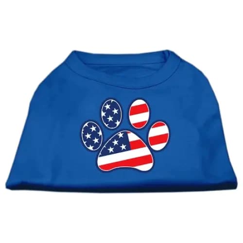 Patriotic Paw Dog Shirt - Pet Shirt
