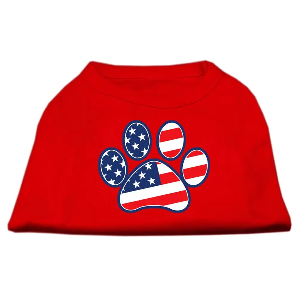 Patriotic Paw Dog Shirt - Pet Shirt