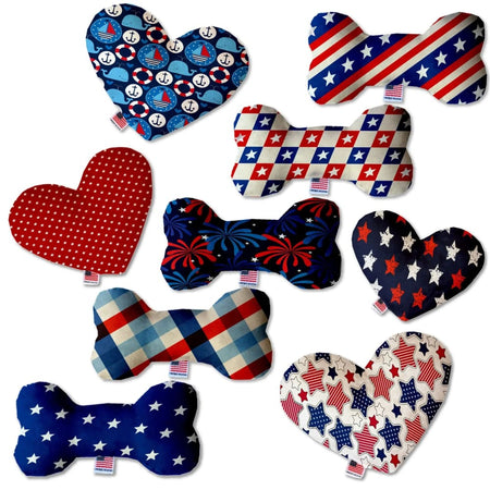 Patriotic Plush Dog Toys - Plush Dog Toy