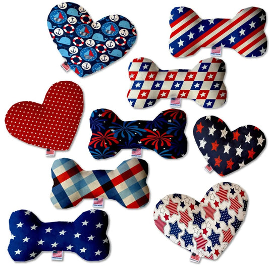 Patriotic Plush Dog Toys - Plush Dog Toy