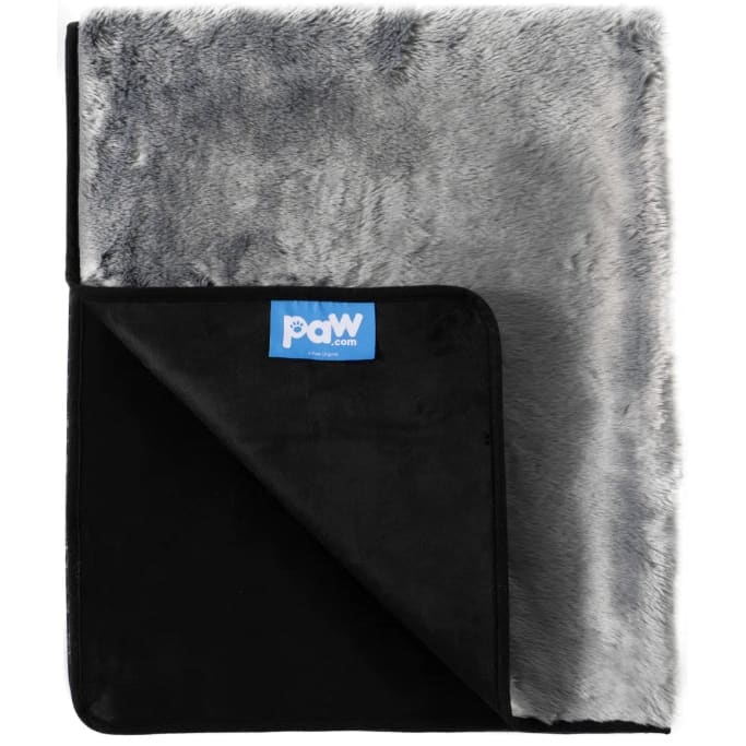 Paw PupProtector Cool Comfort Waterproof Throw Blanket Grey