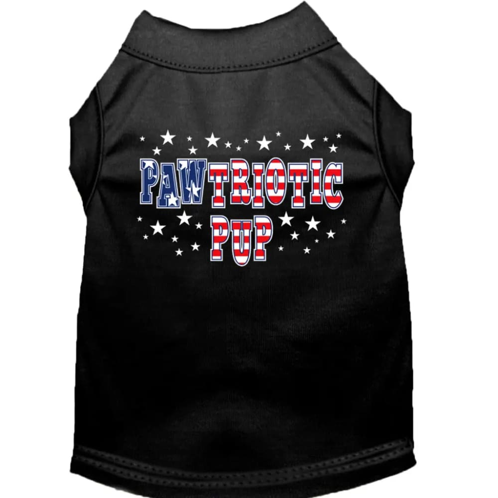 Pawtriotic Pup Dog Shirt - Pet Shirt