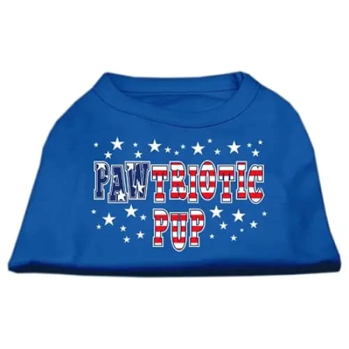 Pawtriotic Pup Dog Shirt - Pet Shirt