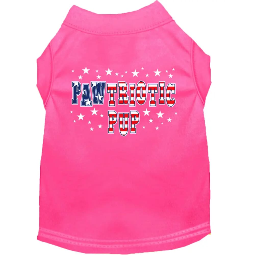 Pawtriotic Pup Dog Shirt - Pet Shirt