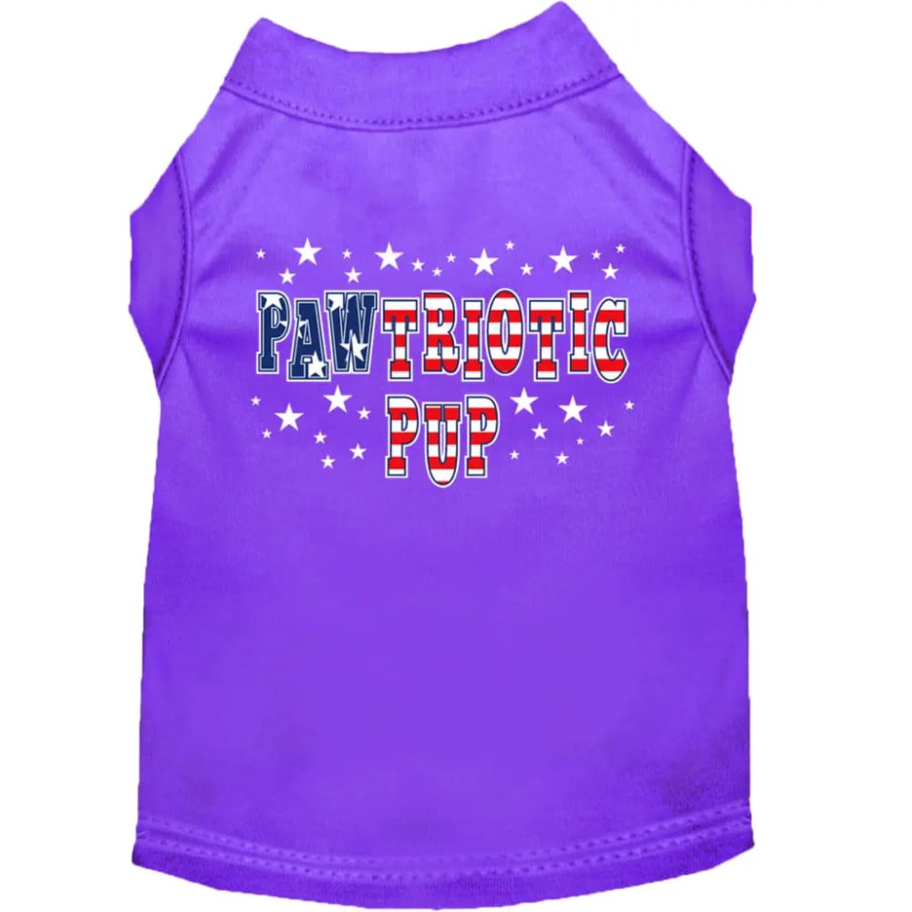 Pawtriotic Pup Dog Shirt - Pet Shirt